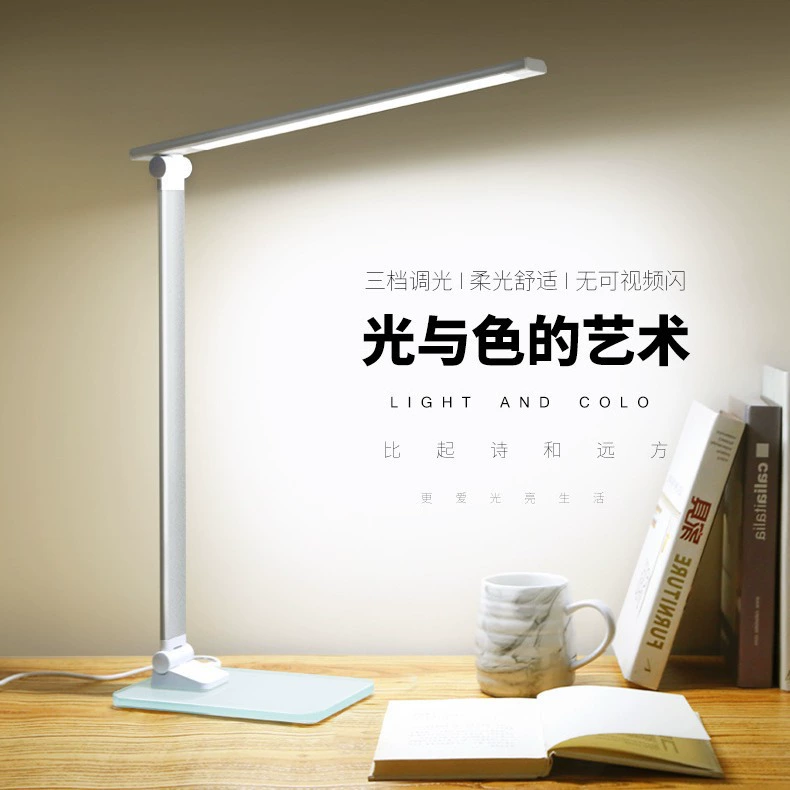 LED складывающаяся сенсорная настольная лампа для стола для учеников младших классов, чтение, прямые продажи с завода, защита глаз