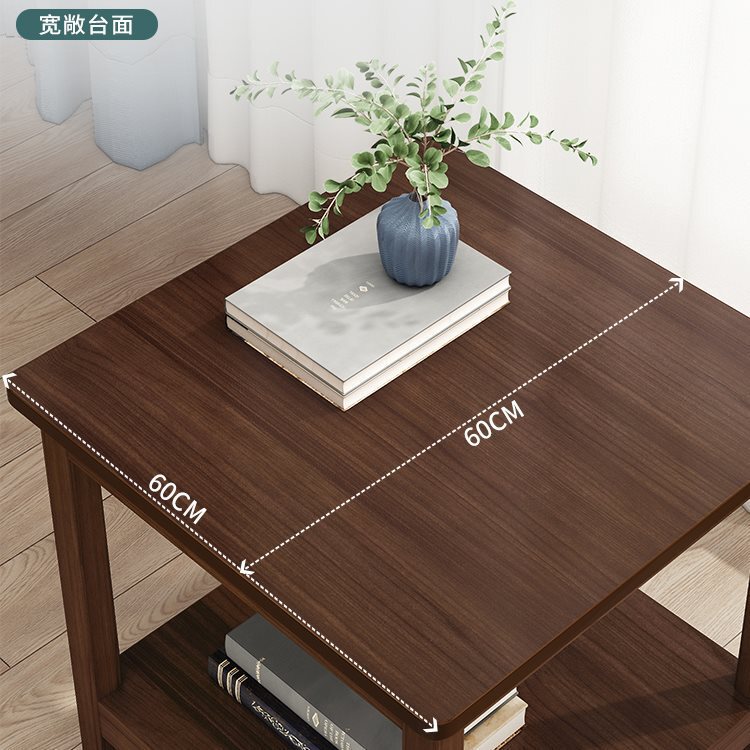 卸売昔ながらの無垢材の小さな正方形テーブル、正方形のリビングルーム家庭用ミニティーテーブル、小さなテーブル、サイドキャビネット、ソファサイドテーブル|undefined