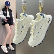 2024新款夏季阿甘鞋女学生软底网面莆田运动小白中考体育考试跑步