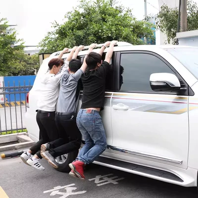 Roof rack: Land Cruiser LC300 Modification