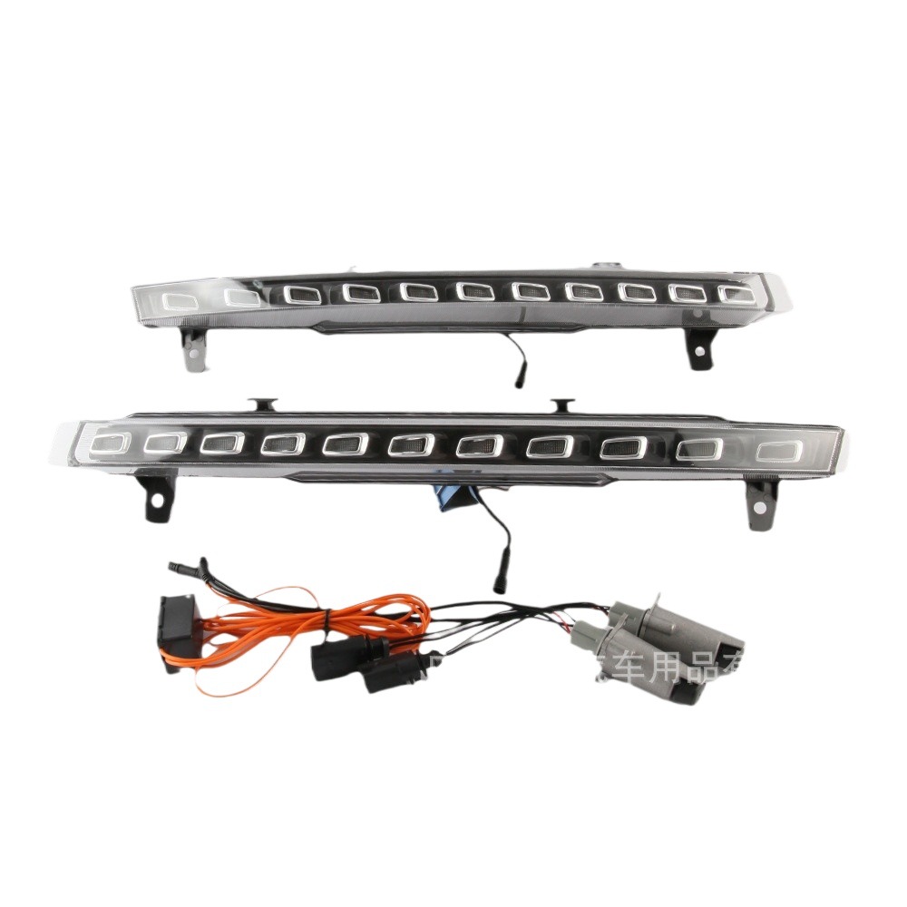 Adecuado para 11-14 Audi Q7 luz diurna señal de giro 10-15 Q7 luz diurna