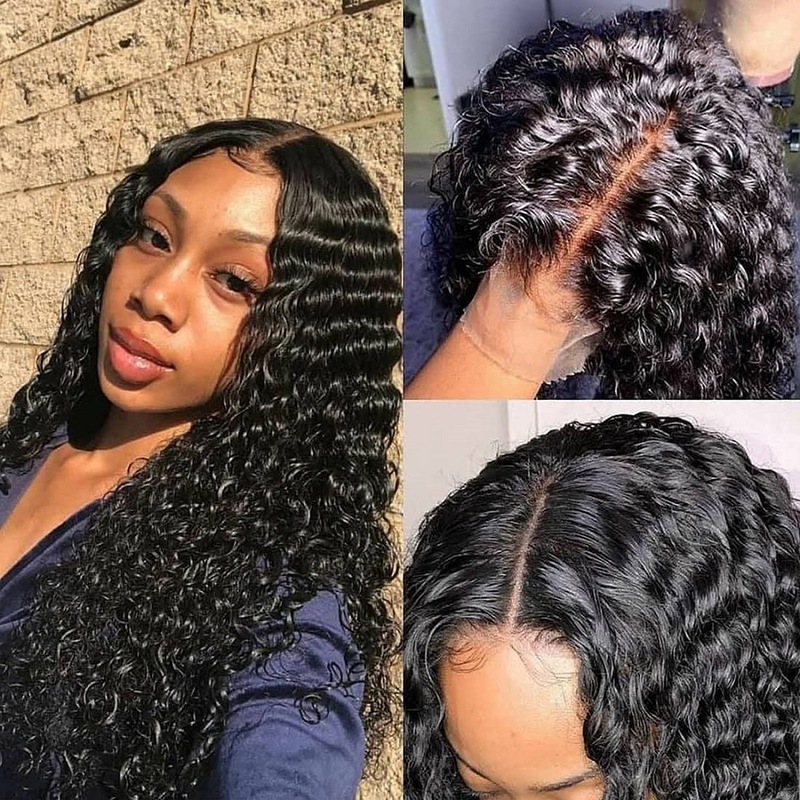 外国貿易ヨーロッパとアメリカのかつらフロントレース小さなカーリーヘアミドルカーリーヘアアフリカのファッション爆発ヘア化学繊維ヘッドギア卸売|undefined