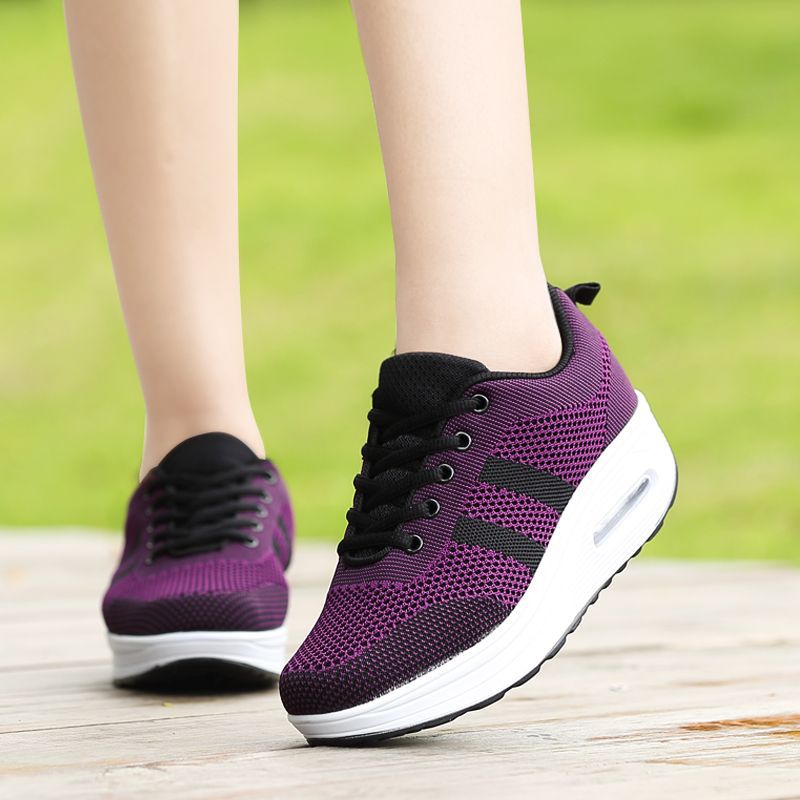 Zapatos deportivos femeninos 2026 cuatro temporadas zapatos de tela de tela coreana de tela de tela