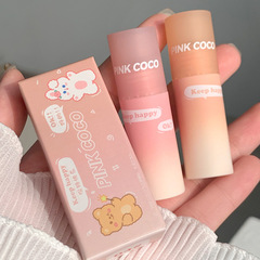PINK COCO Vitality Girl Light Lip Glaze Velvet Peach Pure Desire Matte Lip Mud Whitening Student Wholesale
