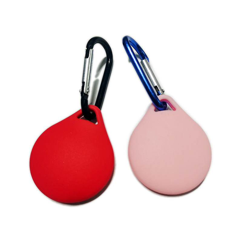 Cubierta protectora de silicona Airtags aplicable Apple localizador rastreador cubierta protectora de silicona anti-perdida al por mayor