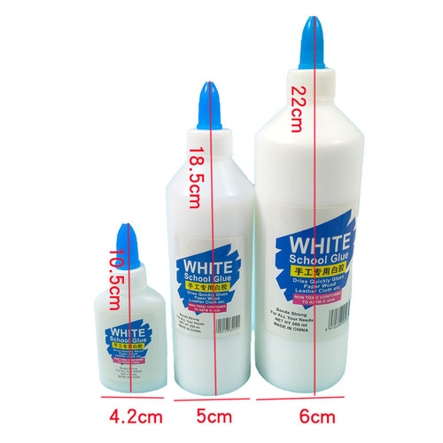 Handmade White Latex Woodworking Latex Adhesive Office Stationery DIY Crepe Paper Flower Children's Handmade Glue