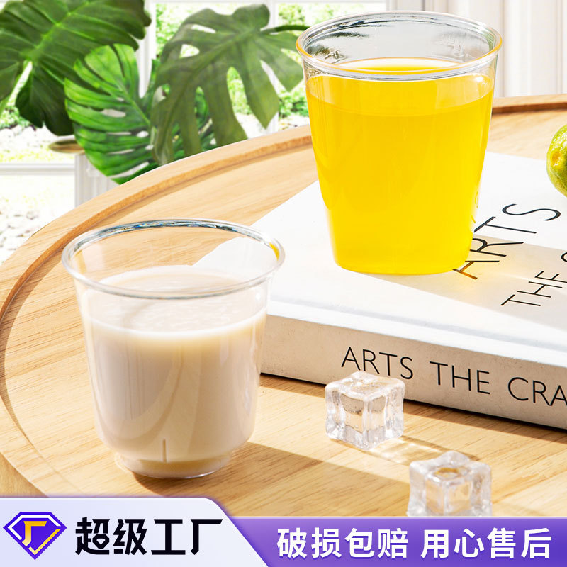 disposable transparent plastic wineglass for home use