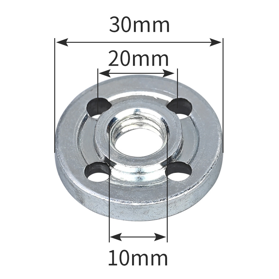 Old four-hole press plate