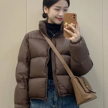 羽绒棉服女冬短款小个子棉衣外套今年流行韩版棉袄潮流宽松面包服