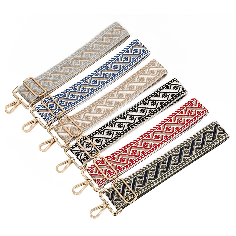 Polyester Argyle Bag Strap display picture 1