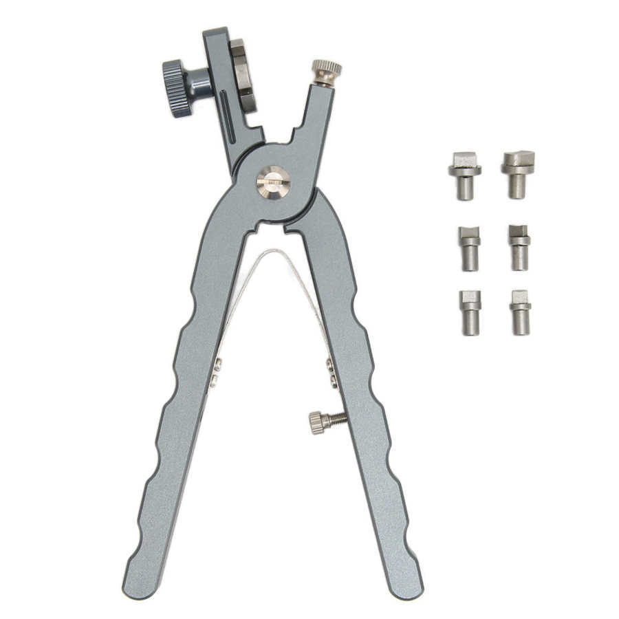修表工具 多规格皮带切口钳 切割钳 灰色手表皮带打口钳 切口钳