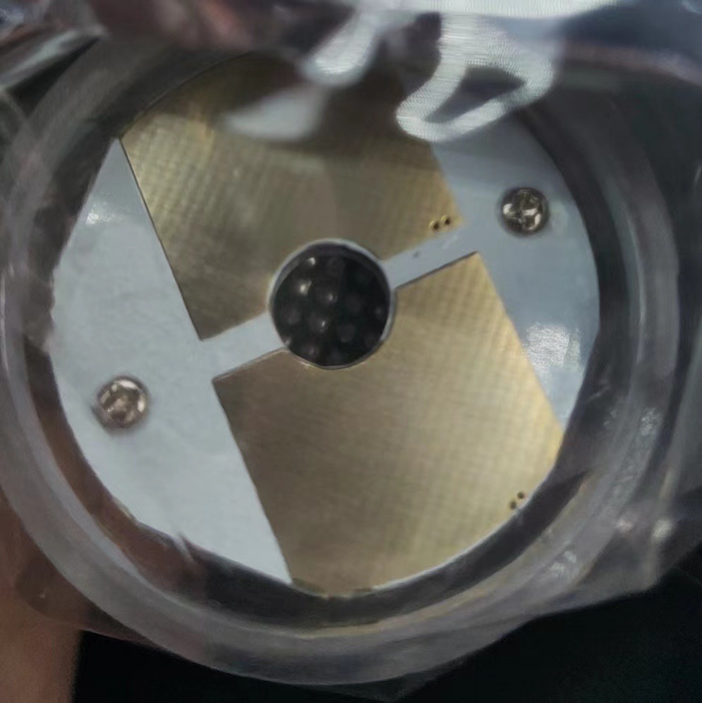 Oro microcristalino RF instrumento anti-Acné rejuvenecimiento de la piel limpieza importado oro micro aguja consumibles N ° 64 N ° 25 N ° 10 cuadrado cristal