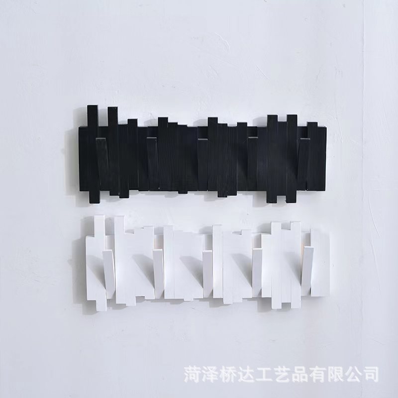 ハンガーの壁に壁を掛けて家に入ると玄関にハンガーを掛けます。穴を開けないでください。|undefined