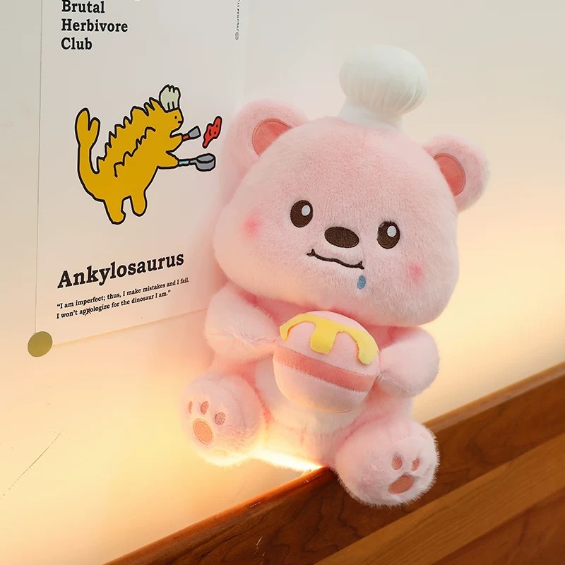 Peluche de 25 cm para máquina de agarre, muñeco suave ideal para regalos o eventos.