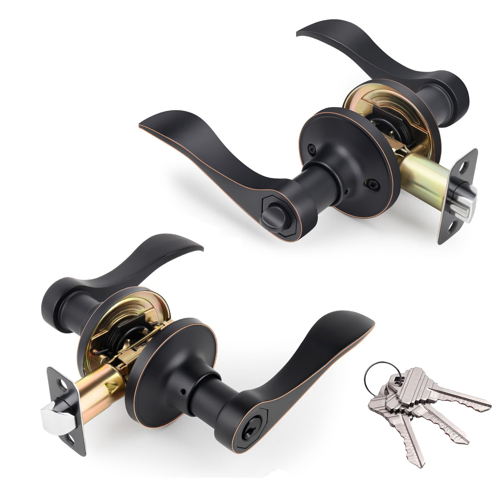 도어 키 기능 브론즈 러빙 엣지 입구/엔트리 오일 러빙 브론즈