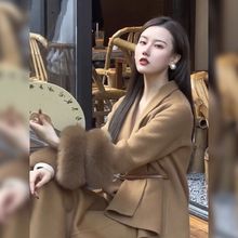 感冬装富家千金小香风新年套装裙冬季时尚气质名媛两件套冬天