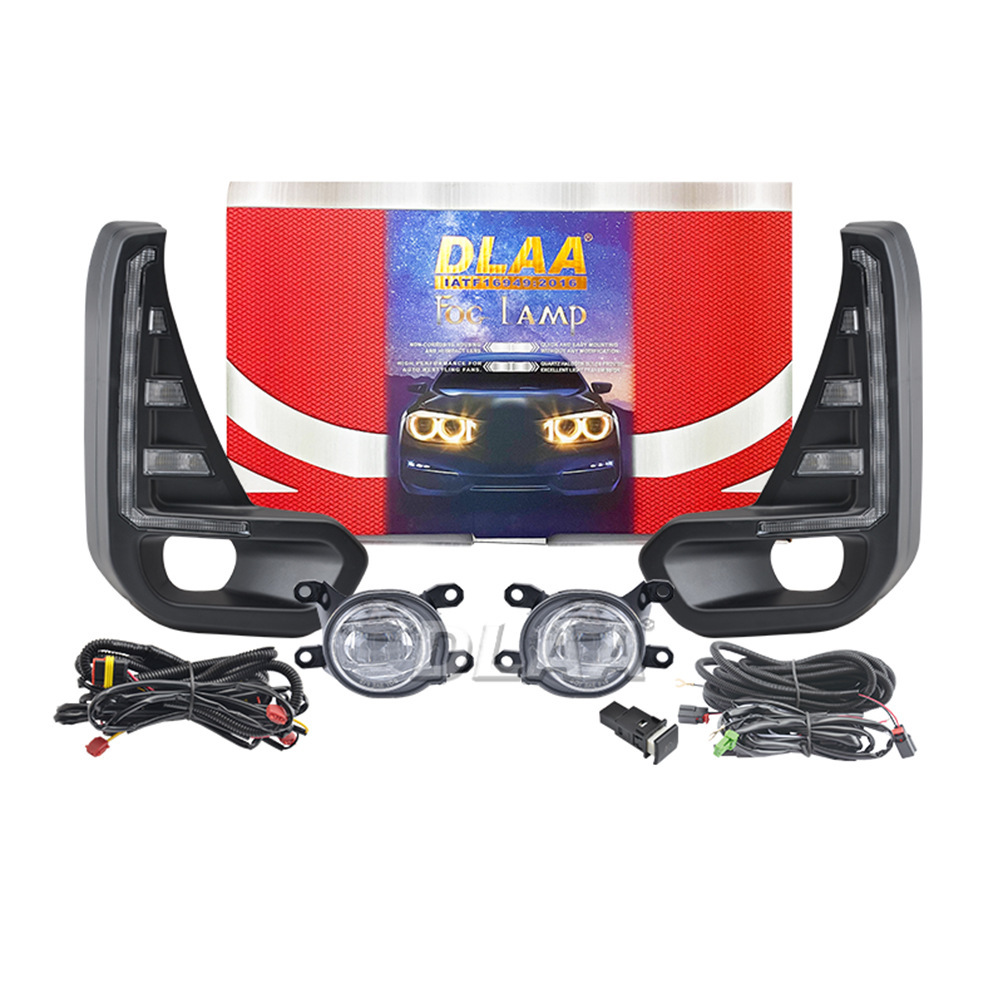 Aplicable a Toyota 20 / 21 nuevo conjunto de lámpara de niebla LED delantera Hercules REVO, lámpara de barra de luz diurna modificada