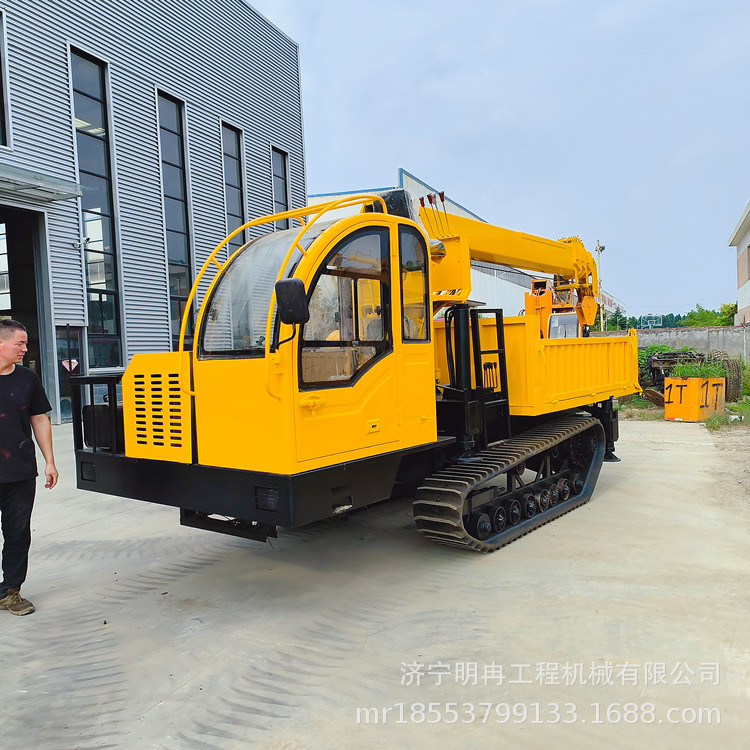 橡胶履带随车吊