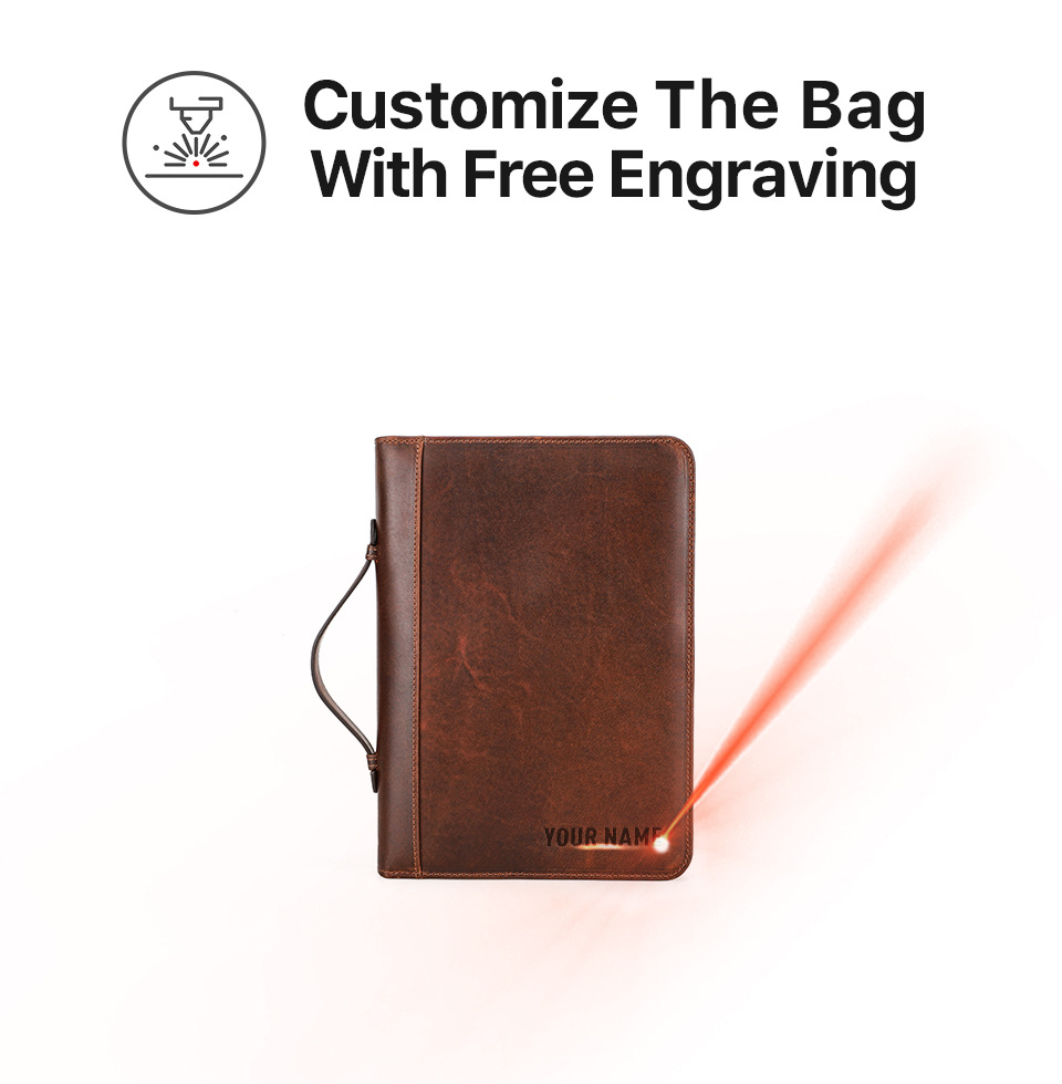 Vintage Coffee Brown A5 Notebook - Image 6