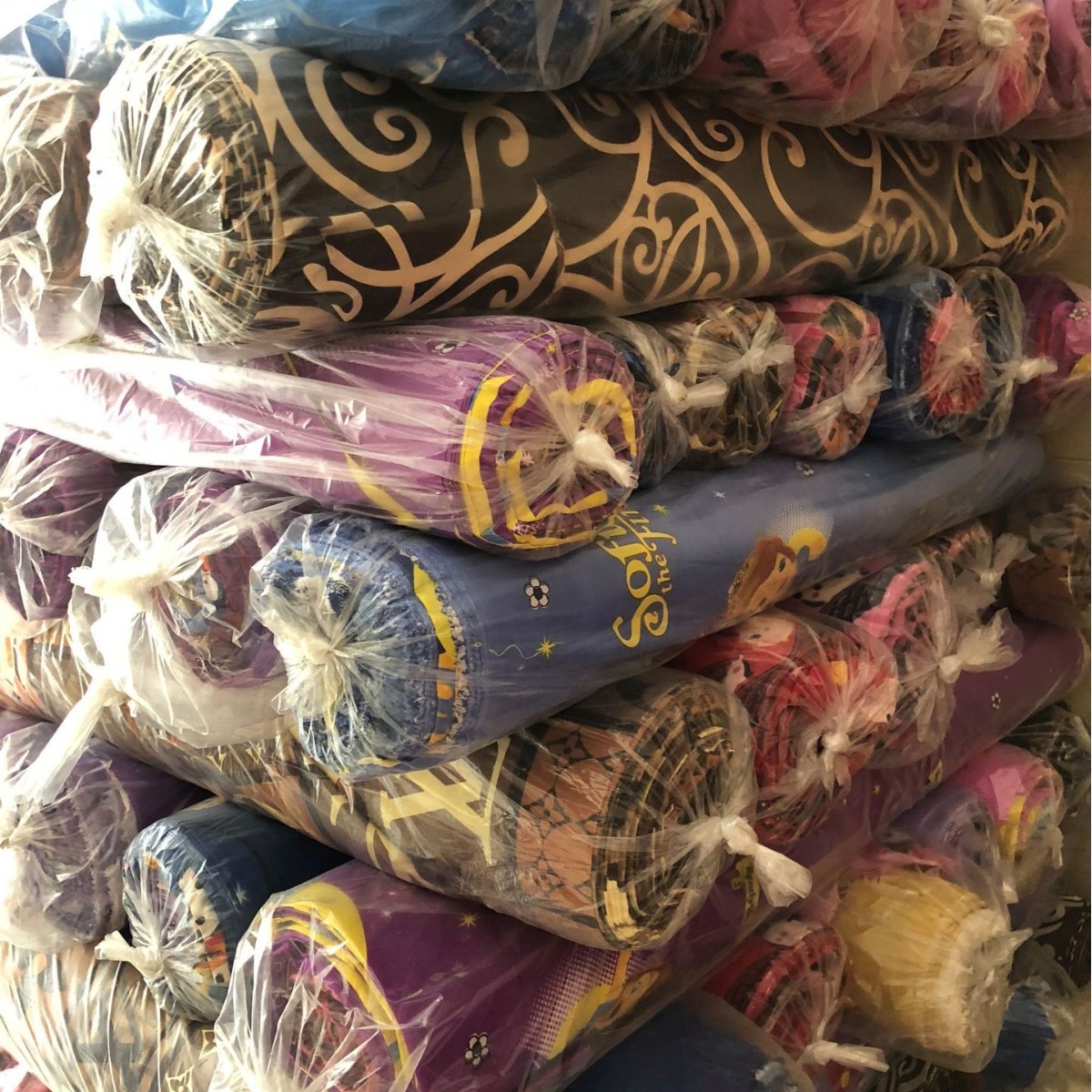 本厂 残布 次布处理 提花布 磨毛布 麂皮绒 春亚纺 色丁印花布