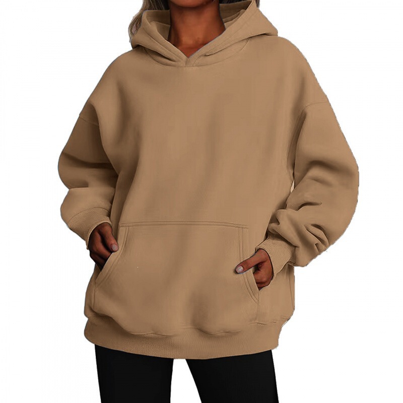 Cross-Border New Product Autumn and Winter Polyester Fleece Hooded Sweatshirt, Unisex Fashion Long-Sleeved Loose Pullover Sweatshirt Cross-Border New Product Autumn and Winter Polyester Fleece Hooded Sweatshirt, Unisex Fashion Long-Sleeved Loose Pullover Sweatshirt