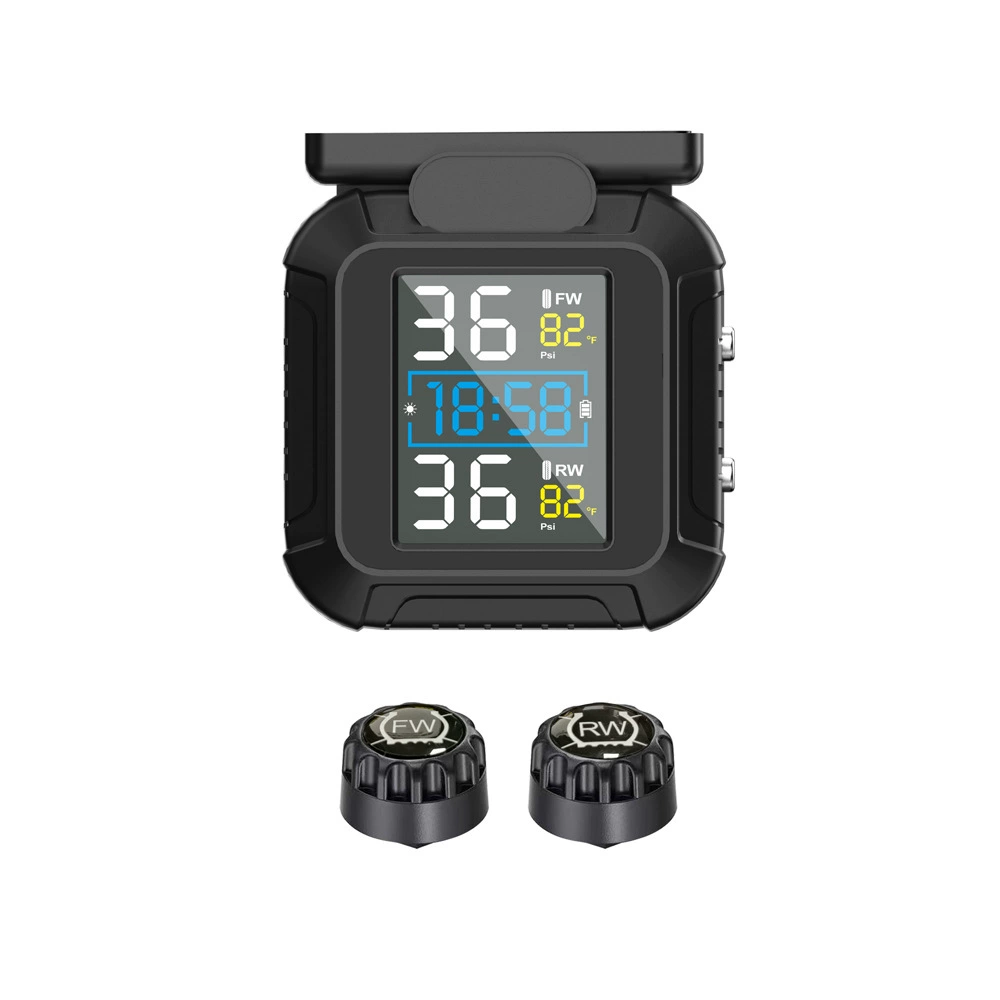 MT20 трансграничный монитор давления в шинах для мотоциклов, детектор для электрических мотоциклов, внешняя беспроводная система обнаружения давления в шинах