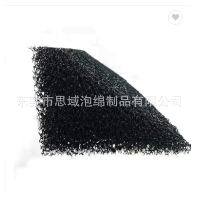 供应黑色过滤棉片材 聚氨酯爆破海绵空调过滤棉新风机空气片材