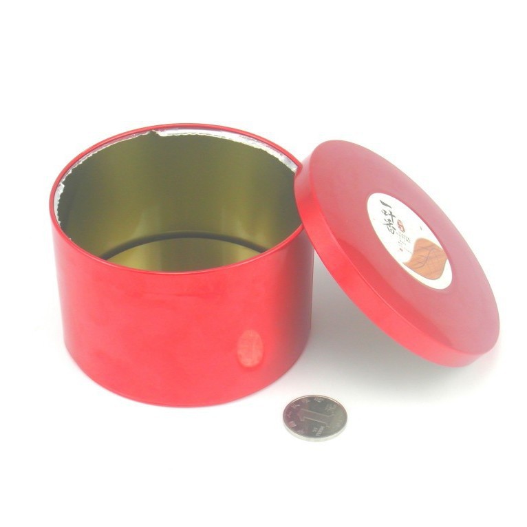 供应圆形金属 通用版茶叶罐包装   马口铁罐