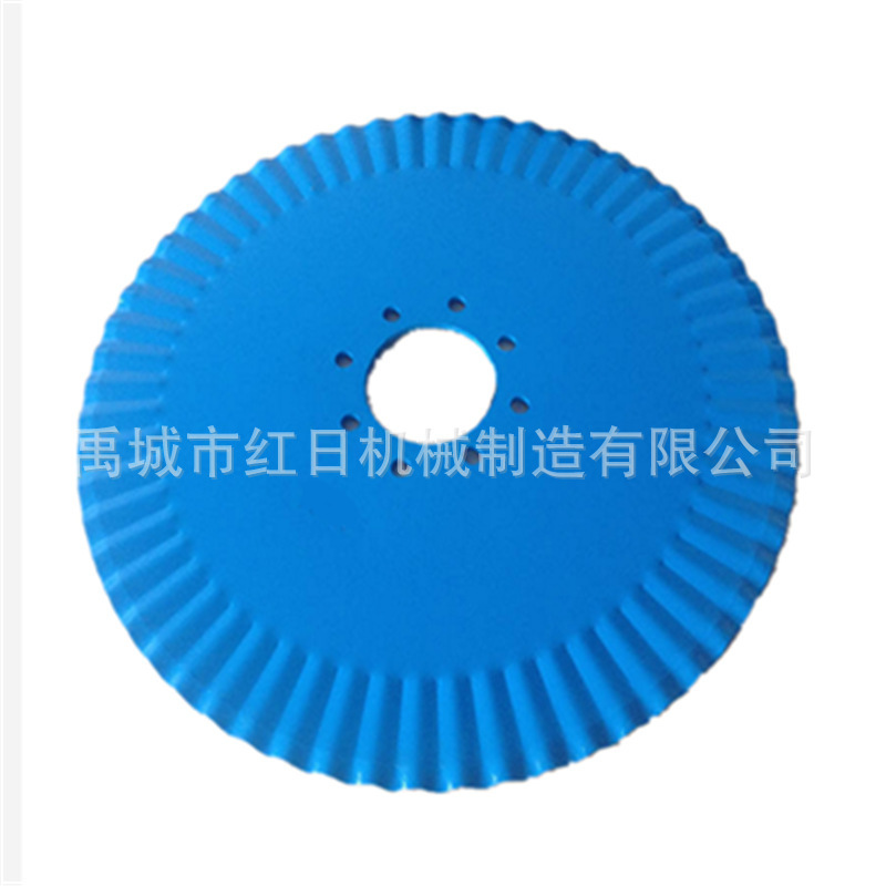 生产厂家供应耙片　65锰材质耙片　圆盘耙配件 铸件间管 方轴