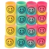 Mini solid color rainbow circle (with smiley face)