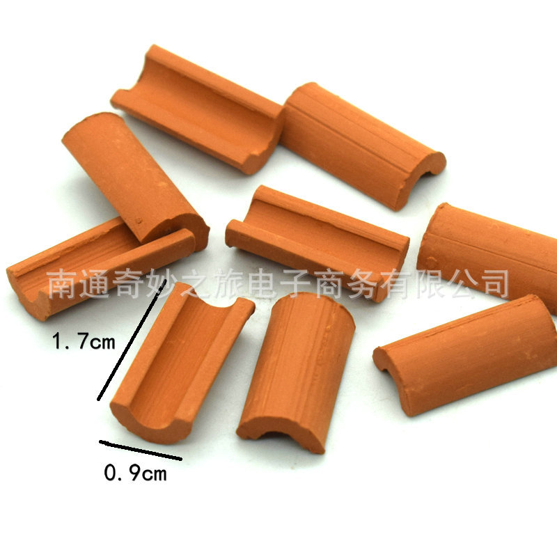 Ladrillo modelo niños hechos a mano DIY arena bandeja simulación edificio pequeña casa mini ladrillo micro paisaje bloques de construcción juguete