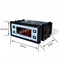 STC-200带探头数显全自动温室大棚智能控制系统暖气循环泵温控器