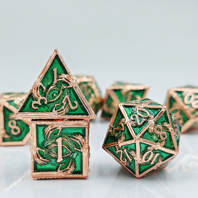 붉은 구리 녹색