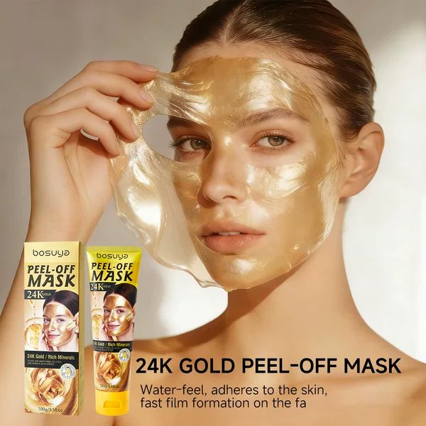 Foreign Trade Cross-Border Posisuoya Gold Peel-Off Mask Deep Cleansing Moisturizing Hydrating Foam Mask Skin Care