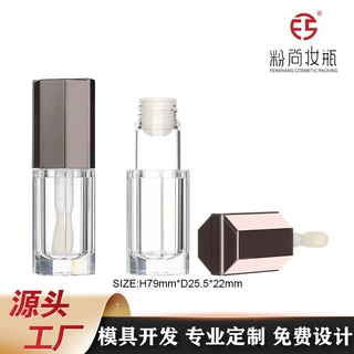 时尚高透亮喷镀唇彩管唇蜜管唇釉管唇油瓶遮瑕液瓶液体腮红瓶定制
