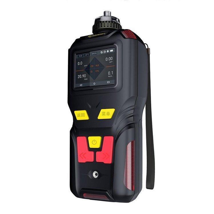孚准便携四合一气体检测仪H2氢气浓度探测氢气报警器