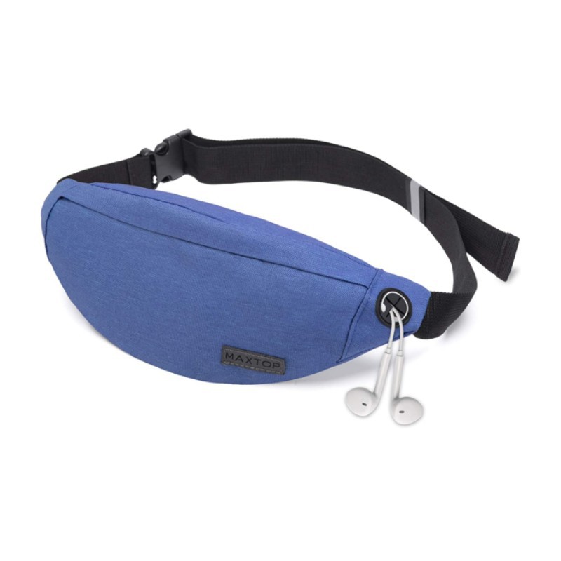 Unisex Basic Solid Color Nylon Waist Bags display picture 1