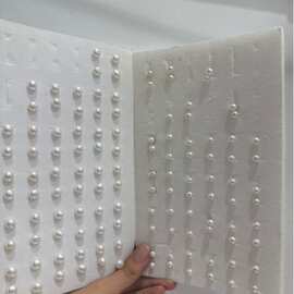 福利款 馒头珠 耳钉