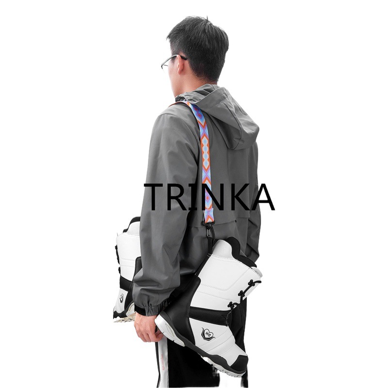 Ski Boots Thickened Shoulder Strap Outdoor Portable Strap Winter Roller Skates with Hook Fixed Tie Hook Universal Lift Strap