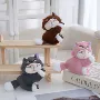 可爱毛绒书包抓机娃娃