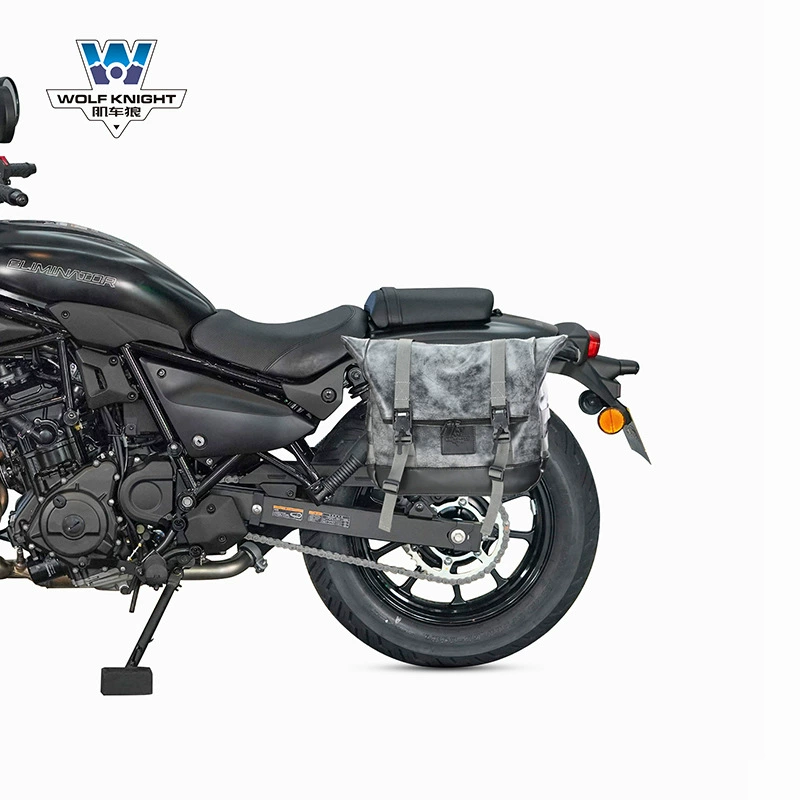 Подходит для бокового багажника Kawasaki Eliminator 500, ретро-боковой багажник, модифицированный чехол для шлема, быстросъёмный багажник со щелчком, замок, особый