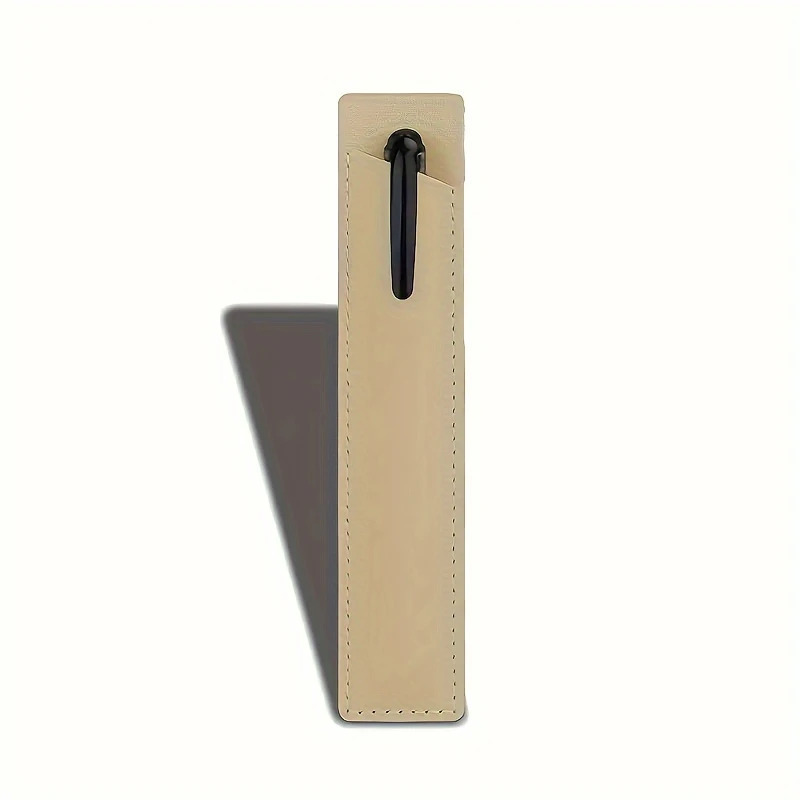 傷防止と防汚ナッパレザービジネスギフトプロモーションPUペンカバー鉛筆バッグ包装美容ペン眉毛ペンカバー|undefined