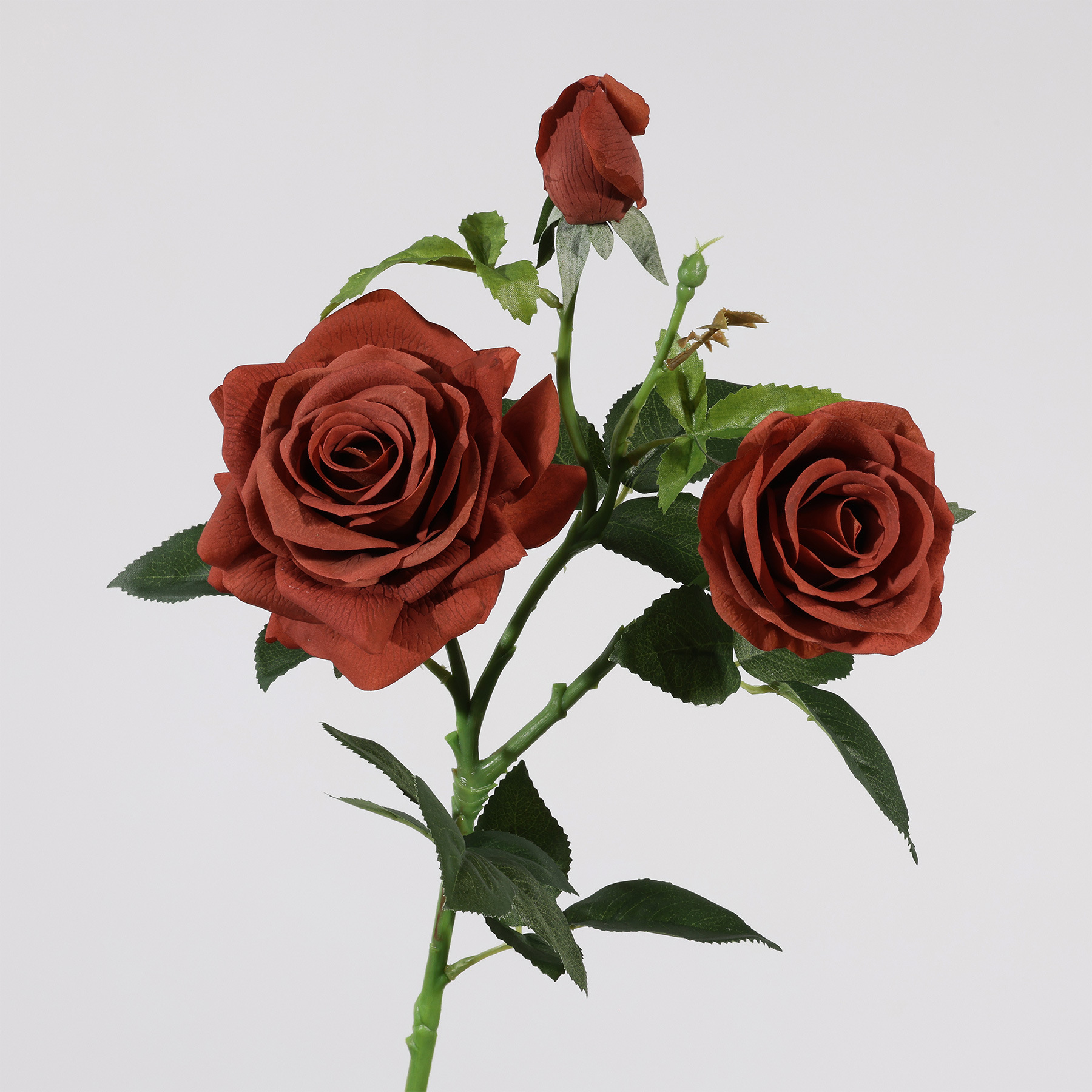 Artificial Flower with a Moisturizing Feel, Imperial Concubine Rose, Wedding Hotel Decoration, Home Living Room Project Soft Decoration, Faux Rose