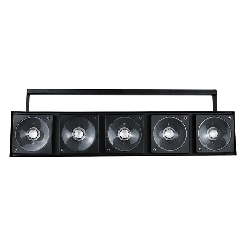 Wenjing Luz de matriz de LED5-head de escenario Cuatro en Uno COB cuentas de lámpara de colores sola luz blanca barra opcional luz decorativa