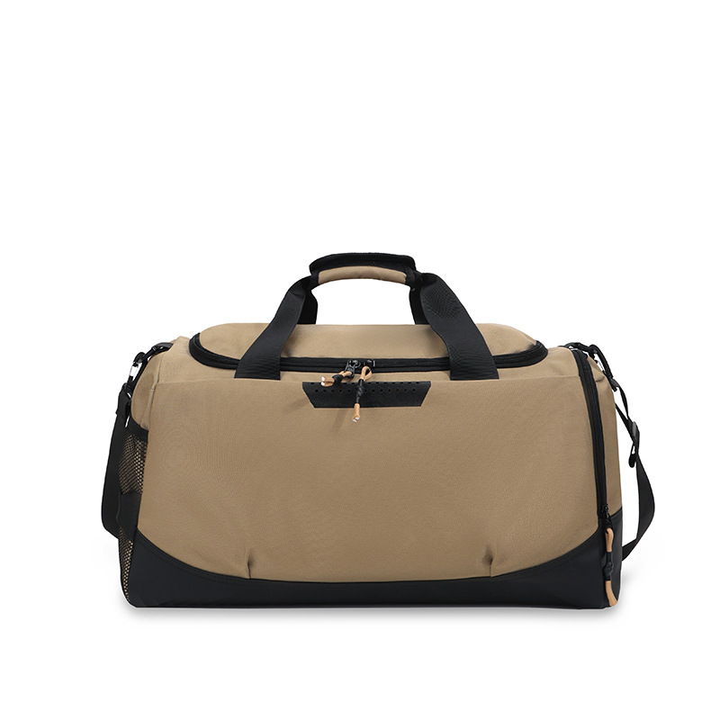 Bolsa de viaje de corta distancia bolsa de fitness bolsa de entrenamiento deportivo de separación húmeda y seca con posición de zapato bolsa de mensajero portátil logotipo personalizado