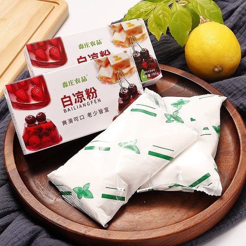Senzhuang Agricultural Products’ White Jelly Powder for Children, Homemade Edible No-Burn Jelly Powder, Addition Official