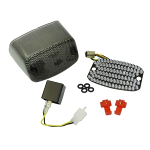 Yamaha Virago 700 750 1000 1100 modifikasiya olunmuş LED arxa stop, əyləc, dönmə işığı