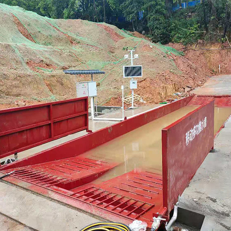 工程洗车机 建筑工地洗车台 全自动车辆冲洗设备工地洗车槽