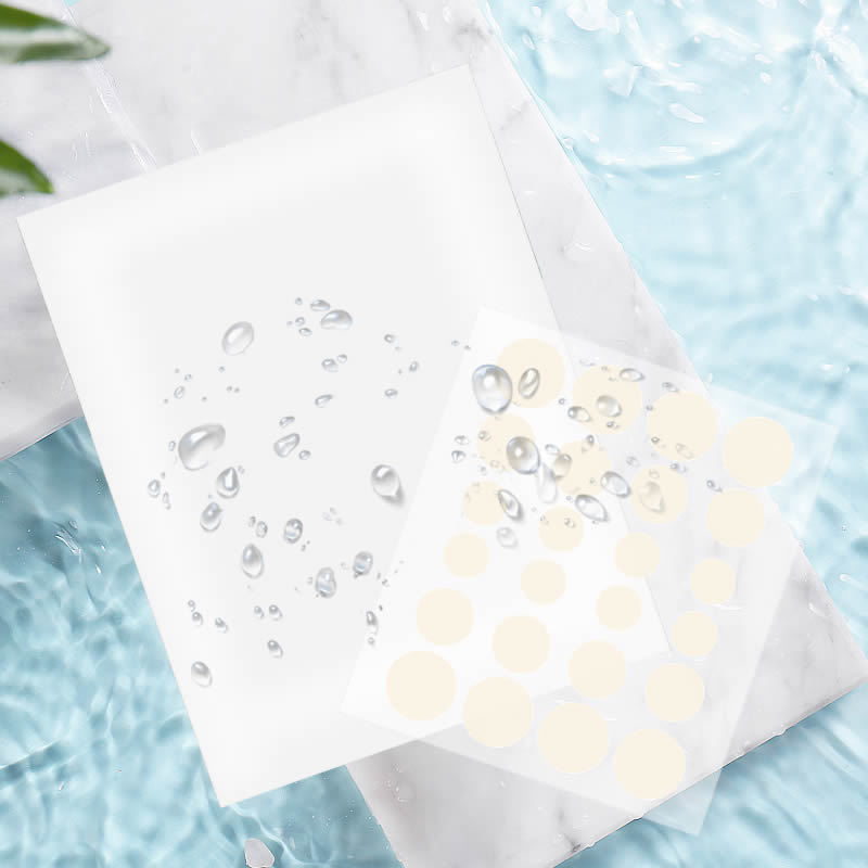 Transparent invisible acne patch