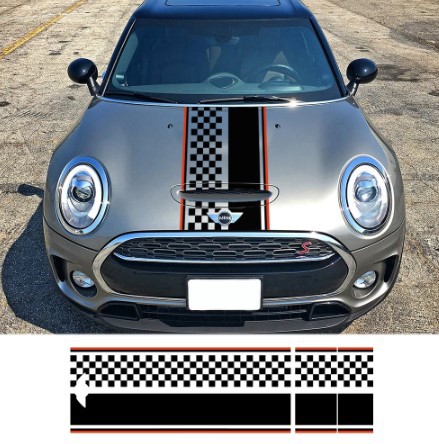 适用于 MINI Cooper R55 R56 R60 R61 F54 F55 F56 F60车头车贴纸